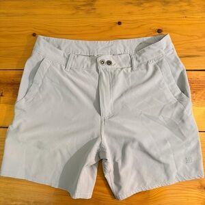 Avalanche Men's Soft Gray Athletic Shorts